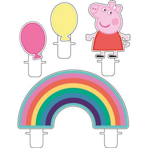 Świeczki Na Tort Mini Świnka Peppa Kolorowe