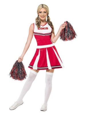 Strój Pomponiara Cheerleaderka Sukienka Sport - S