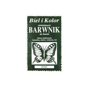 Barwnik Do Tkanin Khaki Uniwersalny Farba