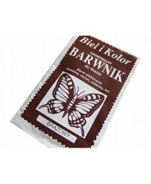 Barwnik Do Tkanin Brązowy Uniwersalny Farba