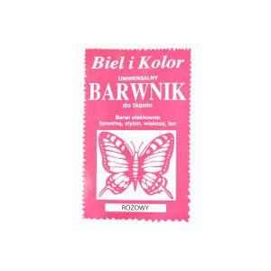 Barwnik Do Tkanin Różowy Uniwersalny Farba