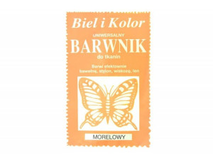 Barwnik Do Tkanin Morelowy Uniwersalny Farba