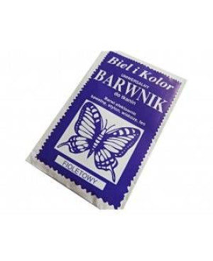 Barwnik Do Tkanin Fioletowy Uniwersalny Farba