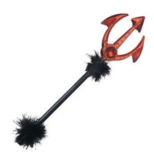 Widły Czerwone Trójząb Diabła Diabelski 38 Cm