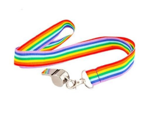 Gwizdek Lgbt Tęcza Tęczowy 52 Cm