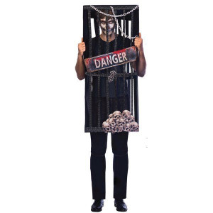Strój Mężczyzna W Klatce Halloween Zombie - M/l