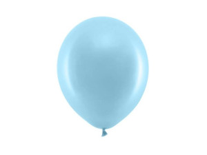 Balony Rainbow 23 Cm Pastel J. Niebieski 100 Szt