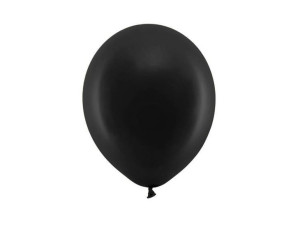 Balony Rainbow 23 Cm Pastelowe Czarne 100 Szt