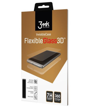 Szkło hybrydowe 3MK FlexibleGlass 3D + Folia High-Grip Huawei P Smart Plus