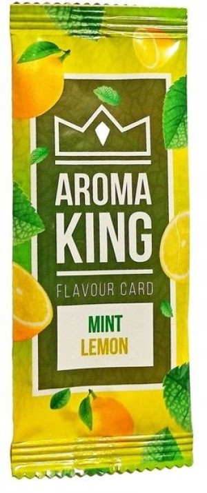 AROMA KING Karta Aromatyzująca MINT LEMON 25 sztuk
