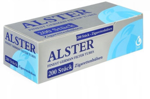 ALSTER gilzy do papierosów 200 szt