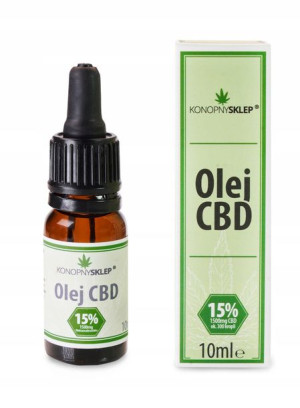 OLEJEK 15% CBD 10ML 1500mg + oliwa z oliwek