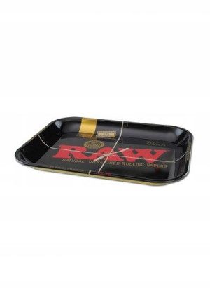 Tacka metalowa RAW czarna (dł. 34cm / szer. 27,5cm