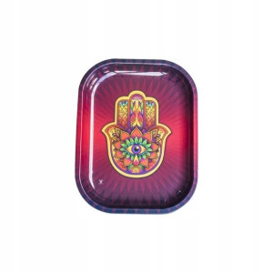 Tacka metalowa hamsa mała (dł. 18 cm /szer.14 cm)