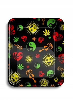 Tacka na zioła Weed Shapes duża 34x28cm