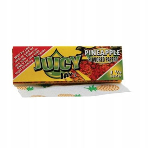 Bletki bibułki smakowe Juicy Jay's 1 1/4 PINEAPPLE