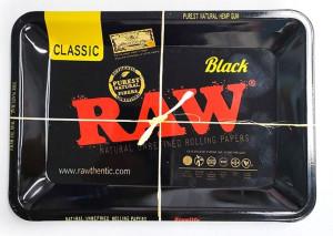 Tacka metalowa do ziół RAW BLACK DUŻA