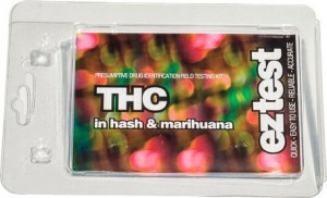 EZ Test na zawartość THC w suszu CBD, olejku