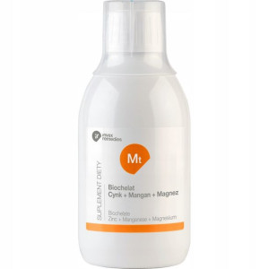 Biochelat Cynk + Mangan + Magnez 300ml