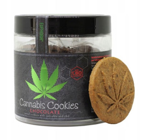 Ciasteczka Cannabis Cookies Chocolate 120 g