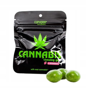 Cannabis chewing gum + strawberry GUMY