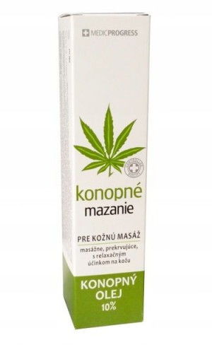 Medicprogress maść na bóle mięśni - konopne mazani
