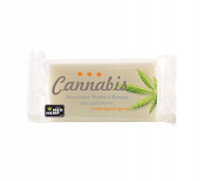 Mydło konopne naturalne z mikropeelingiem 100 g