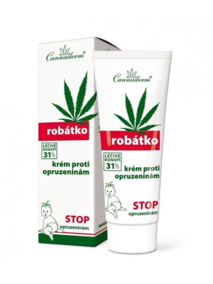 Robatko Krem na odparzenia 31% oleju konopnego