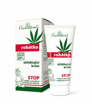 Robatko Krem kojący dla dzieci 27% oleju konopnego