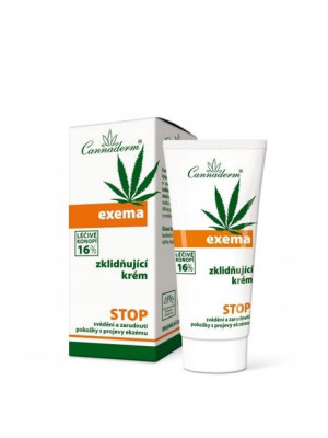 Exema łagodzący krem 50g Cannaderm