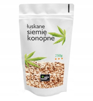 Łuskane Ziarno Konopi 150g Med Hemp
