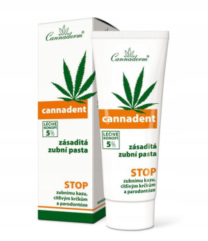Cannadent Pasta do zębów naturalna pasta 100%