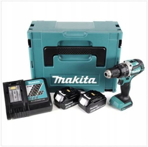 Makita Dhp484rfj Wiertarko-wkrętarka 18v 2x3ah