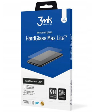 Szkło hartowane 3MK HardGlass Max Lite Apple iPhone 12 mini czarne
