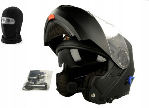 Kask Na Motor V270 Bluetooth + Kominiarka Rozmiar: