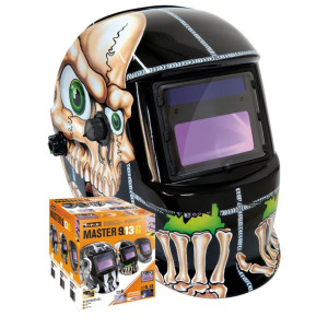Maska Przyłbica Kask Spawalniczy LCD MASTER BONES