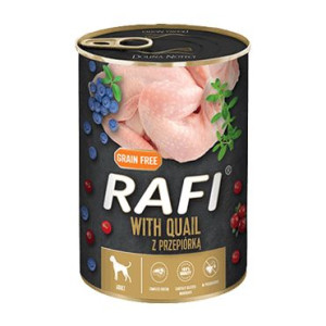 Karma Dla Psa Rafi Z Przepiórką,borówką I Żurawiną 400g