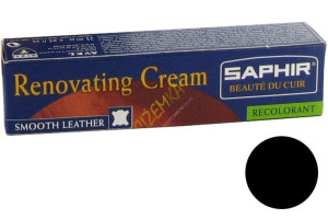SAPHIR Krem do RENOWACJI SKÓRY Renovating Cream Rysy Zadrapania CZARNY 01