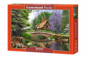 PUZZLE 1000el. Chatka w lesie CASTOR C-102365-2