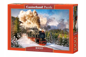 PUZZLE 1000el. Pociąg Parowóz CASTOR C-103409-2