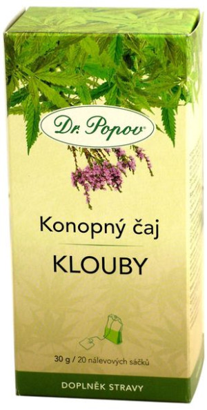 Herbata konopna 30g 20x1,5g z konopi CBD saszetki