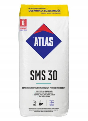 Atlas Sms30 Samopoziomujący Podkład Podłogowy 25kg