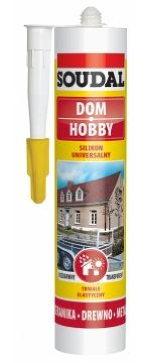 Silikon Uniwersalny Beżowy Soudal 280ml