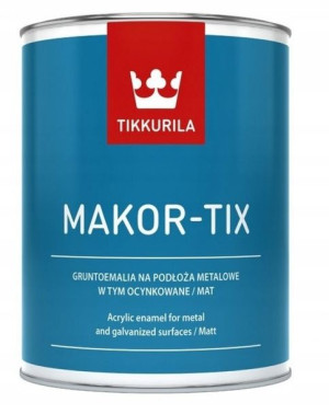 Tikkurila Makor-tix Brąz Czekoladowy 1l