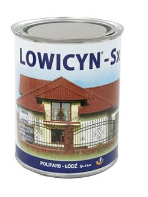 Lowicyn-sx Farba Na Dach Czerwony Tlenkowy 10l
