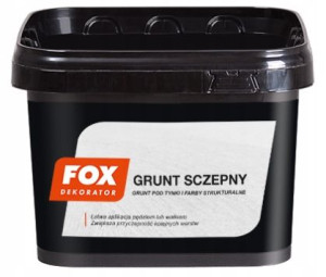 Fox Grunt Szczepny Pod Tynki Farby Strukturalne 3l