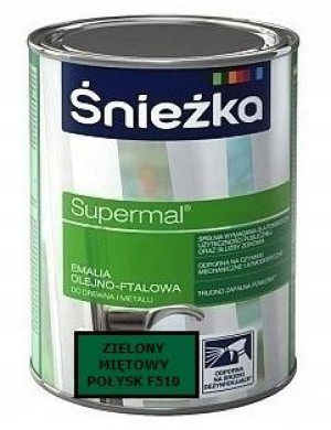 Supermal Emalia Olejno-ftalowa Zielony Miętowy 5l
