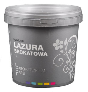 Lazura Brokatowa Lakier Farba Do Ścian 5l