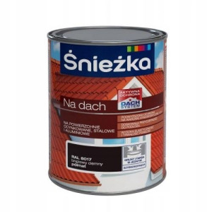 Śnieżka Na Dach Brąz Ciemny Ral 8017 10l
