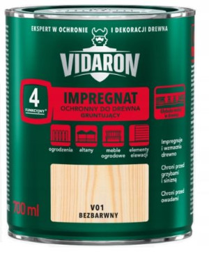 Vidaron Impregnat Gruntujący Bezbarwny Do Drew2,5l